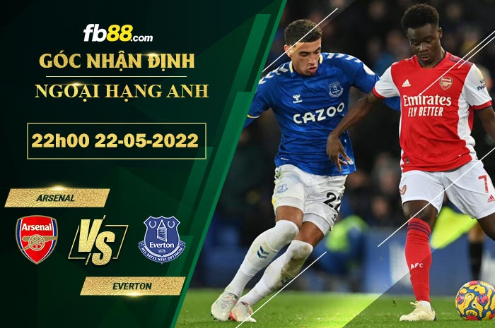 Fb88 soi kèo trận đấu Arsenal vs Everton