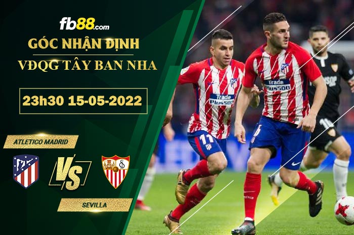 Fb88 soi kèo trận đấu Atletico Madrid vs Sevilla