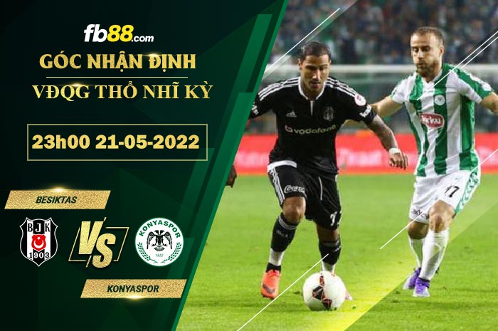 Fb88 soi kèo trận đấu Besiktas vs Konyaspor