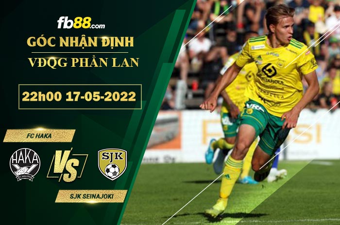 Fb88 soi kèo trận đấu FC Haka vs SJK Seinajoki