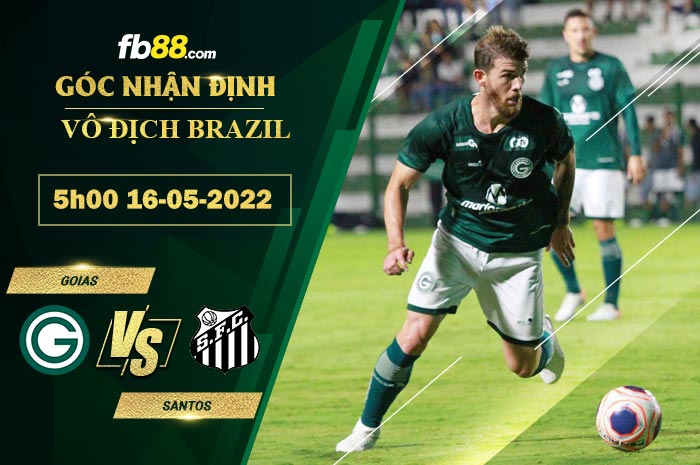 Fb88 soi kèo trận đấu Goias vs Santos