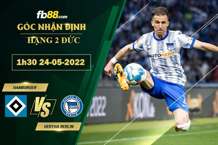 Fb88 soi kèo trận đấu Hamburger vs Hertha Berlin