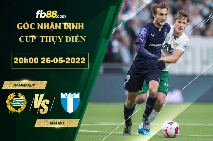 Soi kèo Hammarby vs Malmo 20h00 ngày 26/5/2022