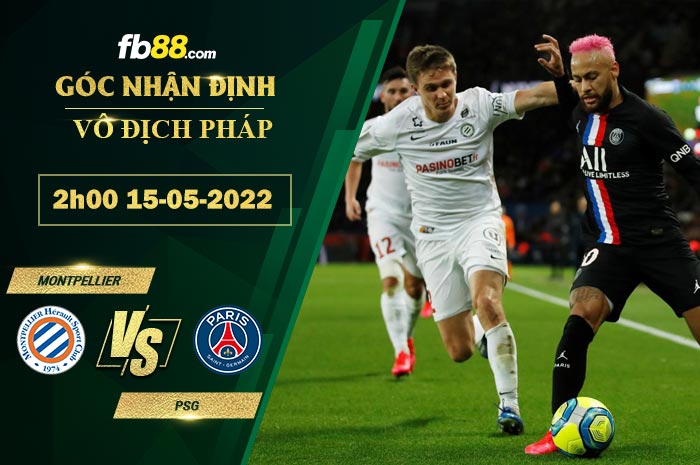 Fb88 soi kèo trận đấu Montpellier vs PSG