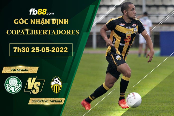 Fb88 soi kèo trận đấu Palmeiras vs Deportivo Tachira