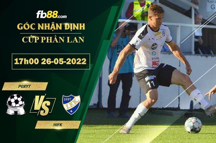 Fb88 soi kèo trận đấu Poxyt vs HIFK