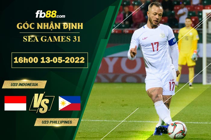 Fb88 soi kèo trận đấu U23 Phillippines vs U23 Indonesia