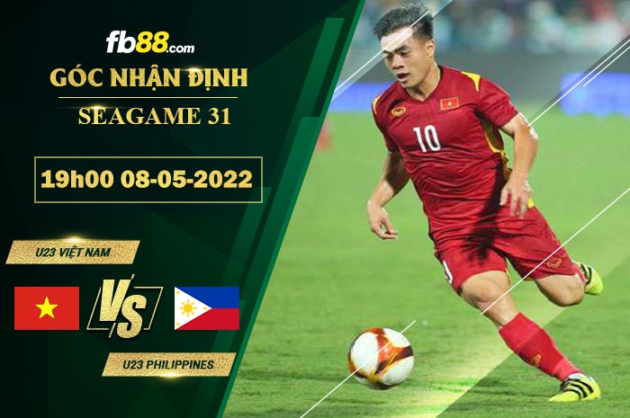 Fb88 bảng kèo trận đấu U23 Viet Nam vs U23 Philippines