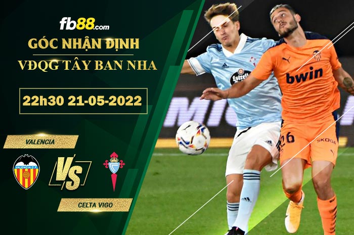 Fb88 soi kèo trận đấu Valencia vs Celta Vigo