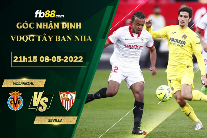 Fb88 soi kèo trận đấu Villarreal vs Sevilla