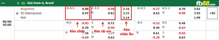 fb88-bảng kèo trận đấu Bragantino vs Internacional