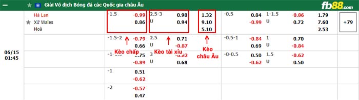 fb88-bảng kèo trận đấu Hà Lan vs Wales