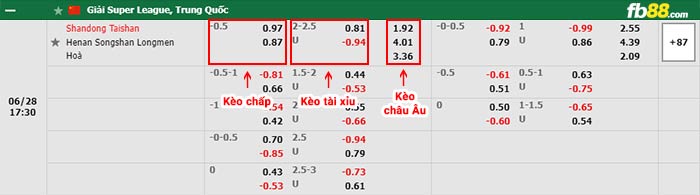 fb88-bảng kèo trận đấu Shandong Taishan vs Henan Songshan