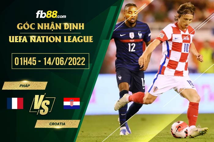 fb88-chi tiết kèo trận đấu Pháp vs Croatia