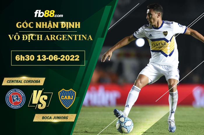 Fb88 soi kèo trận đấu Central Cordoba vs Boca Juniors