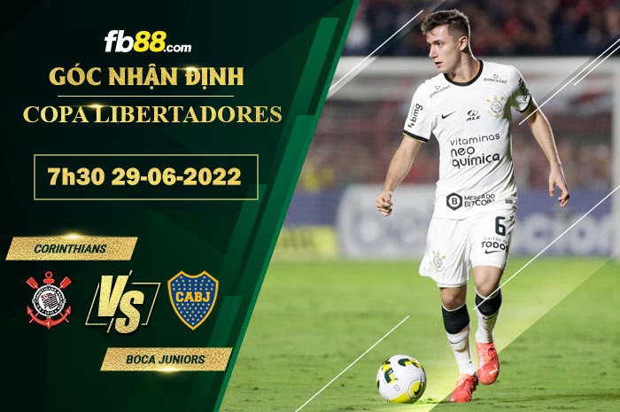 Fb88 soi kèo trận đấu Corinthians vs Boca Juniors