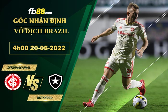 Fb88 soi kèo trận đấu Internacional vs Botafogo