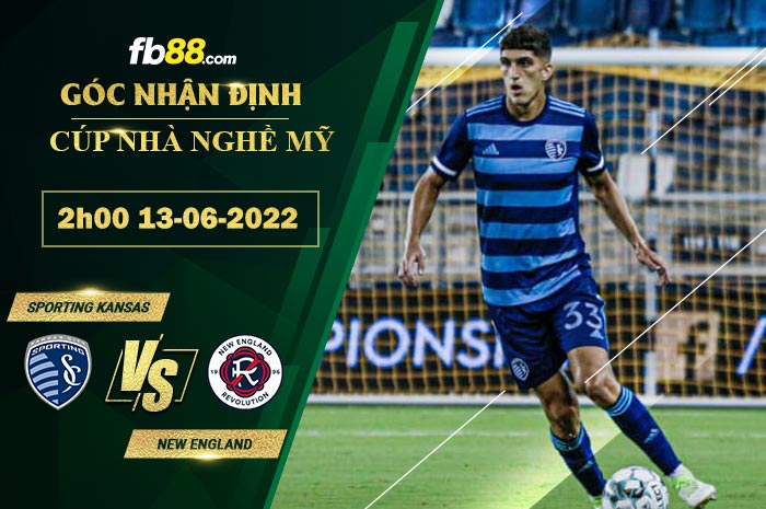 Fb88 soi kèo trận đấu Sporting Kansas vs New England