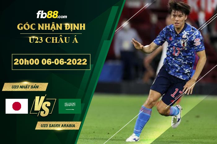 Soi kèo U23 Nhật Bản vs U23 Saudi Arabia 20h00 ngày 6/6/2022