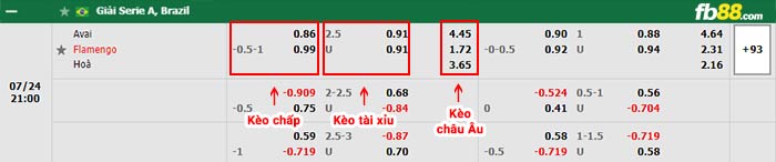 fb88-bảng kèo trận đấu Avai FC vs Flamengo