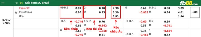 fb88-bảng kèo trận đấu Ceara vs Corinthians