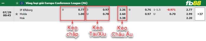 Fb88 bảng kèo trận đấu Elfsborg vs Molde