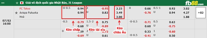 fb88-bảng kèo trận đấu FC Tokyo vs Avispa Fukuoka