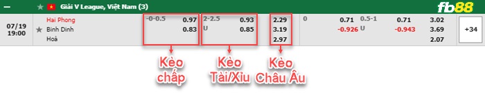 Fb88 bảng kèo trận đấu Hải Phòng vs Bình Định