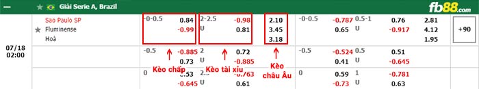 fb88-bảng kèo trận đấu Sao Paulo vs Fluminense