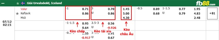 fb88-bảng kèo trận đấu Valur vs Keflavik