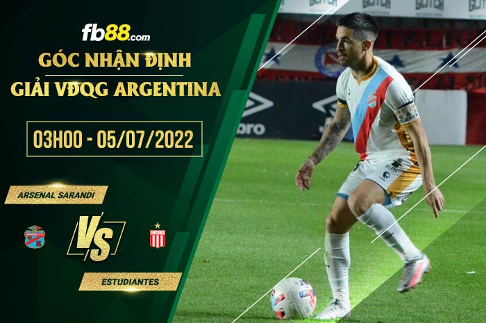 Soi kèo Arsenal Sarandi vs Estudiantes 3h00 ngày 5/7/2022