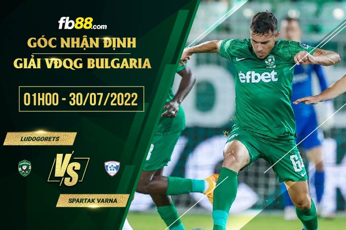 fb88-soi kèo Ludogorets vs Spartak Varna