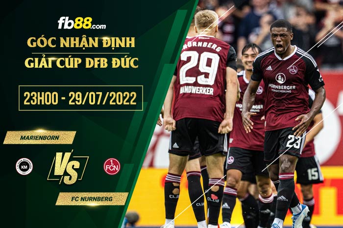 fb88-chi tiết kèo trận đấu Marienborn vs FC Nurnberg