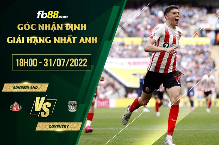 fb88-soi kèo Sunderland vs Coventry