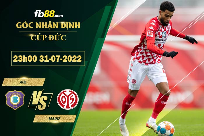 Fb88 soi kèo trận đấu Aue vs Mainz