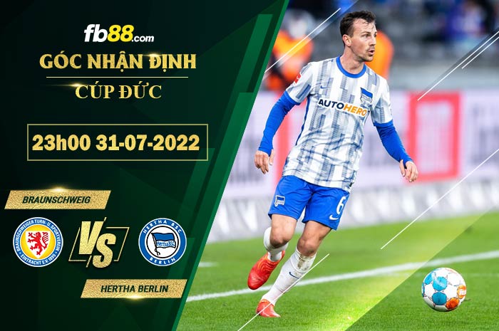 Fb88 soi kèo trận đấu Braunschweig vs Hertha Berlin