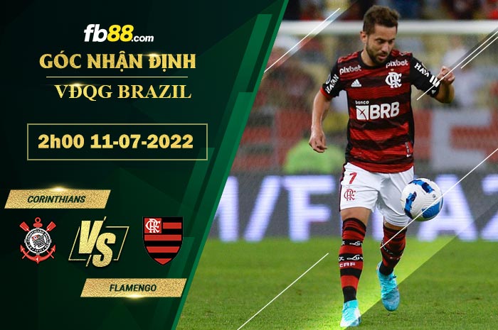 Fb88 soi kèo trận đấu Corinthians vs Flamengo