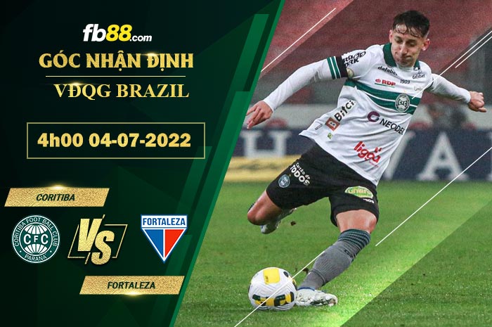 Fb88 soi kèo trận đấu Coritiba vs Fortaleza