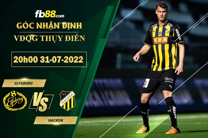 Fb88 soi kèo trận đấu Elfsborg vs Hacken