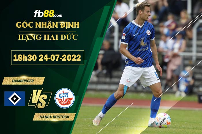 Fb88 soi kèo trận đấu Hamburger vs Hansa Rostock