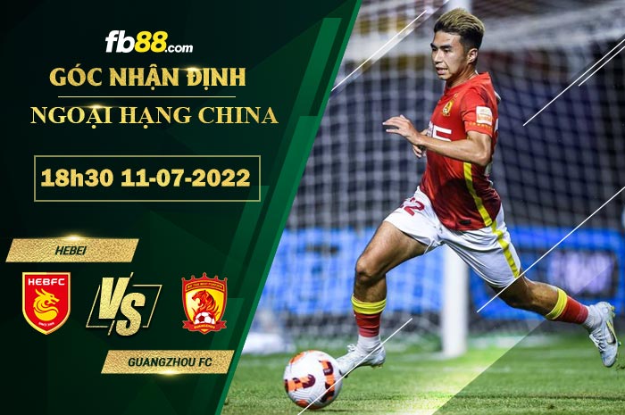 Fb88 soi kèo trận đấu Hebei vs Guangzhou FC