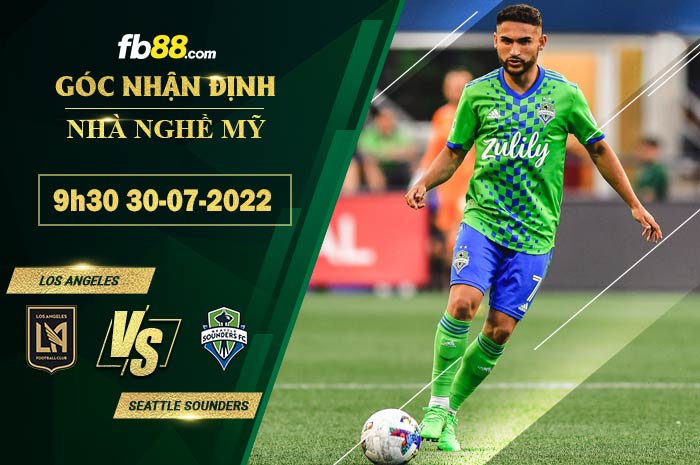 Fb88 soi kèo trận đấu Los Angeles vs Seattle Sounders