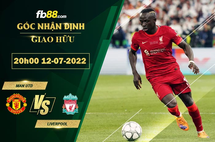 Fb88 soi kèo trận đấu Man Utd vs Liverpool