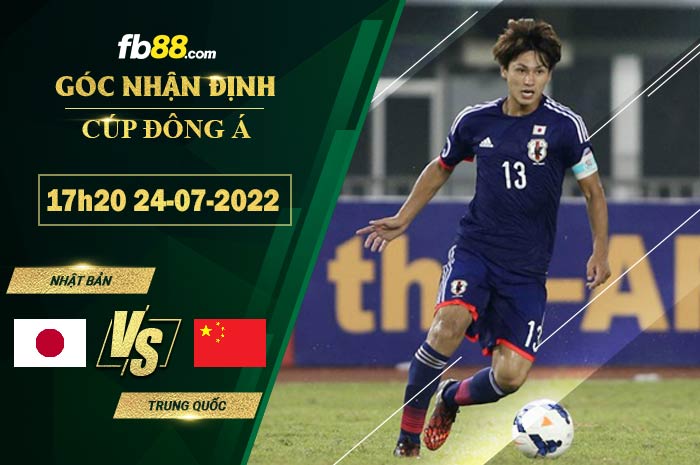 Fb88 soi kèo trận đấu Nhật Bản vs Trung Quốc