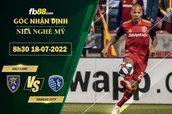 Fb88 soi kèo trận đấu Salt Lake vs Kansas City