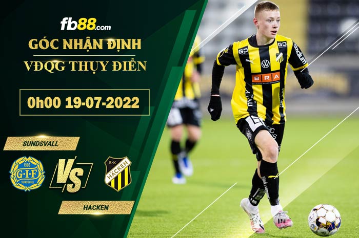 Fb88 soi kèo trận đấu Sundsvall vs Hacken