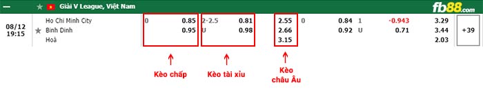 fb88-bảng kèo trận đấu TP Ho Chi Minh vs Binh Dinh