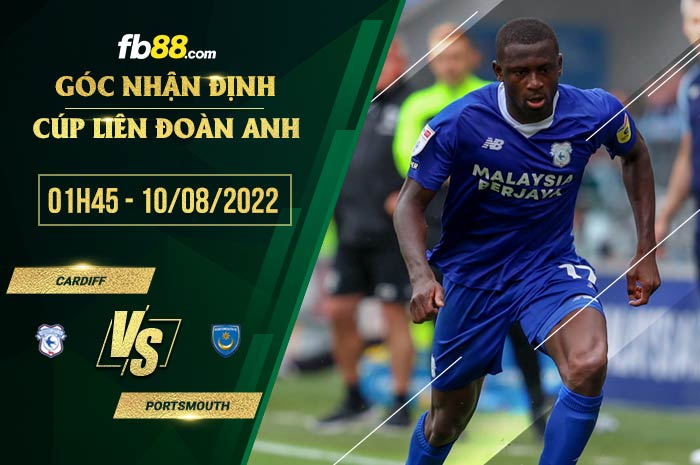 Soi kèo Cardiff vs Portsmouth 1h45 ngày 10/8/2022