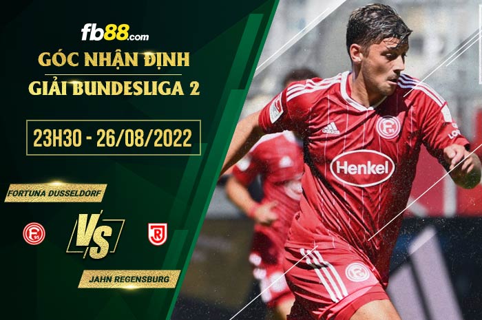 Soi kèo Dusseldorf vs Jahn Regensburg 23h30 ngày 26/8/2022