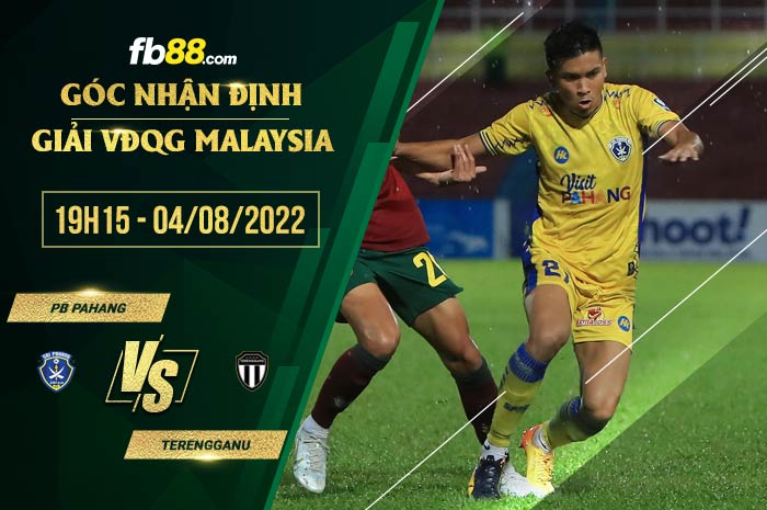 Soi kèo PB Pahang vs Terengganu 19h15 ngày 4/8/2022